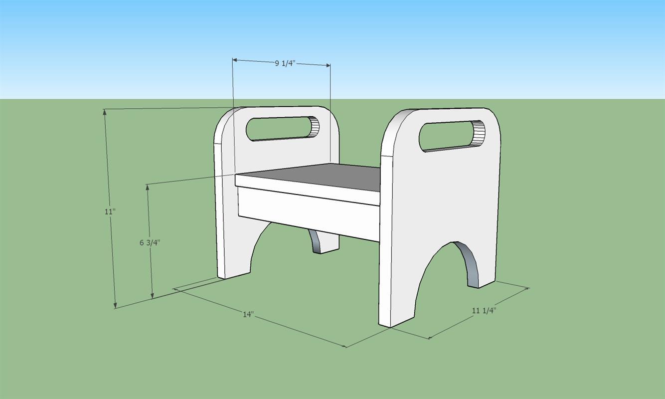 Grandkids' Stool Kreg Tool