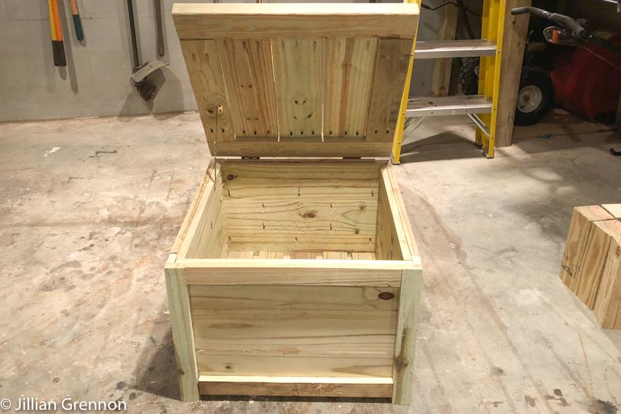 Side Table Deck Box Kreg Tool
