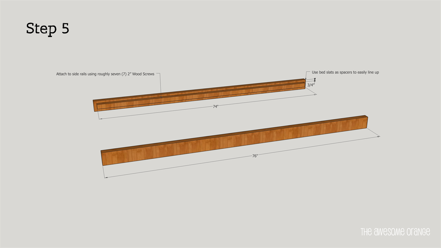 DIY Twin Bed Frame Twin Bed Frame Plan