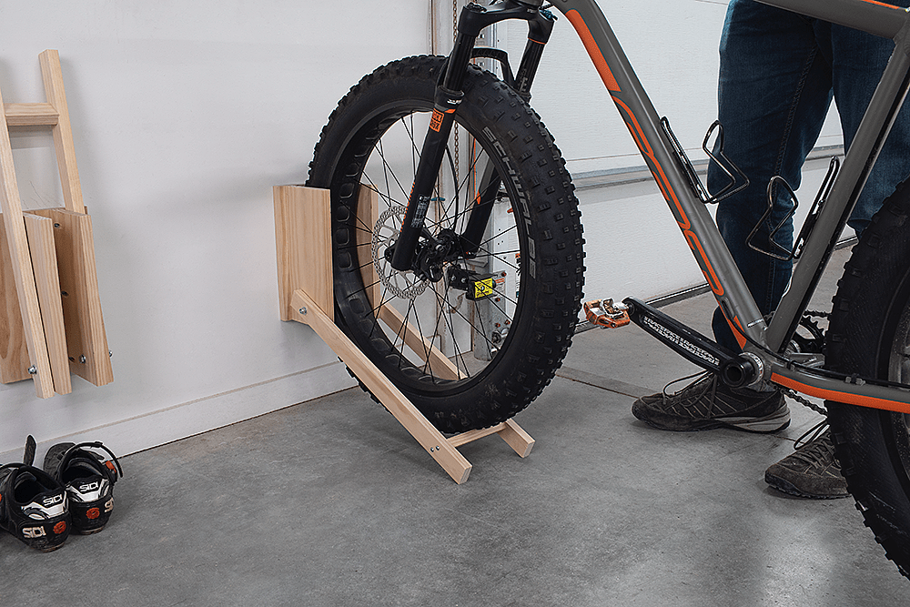 Compact Garage Bike Rack Kreg Tool