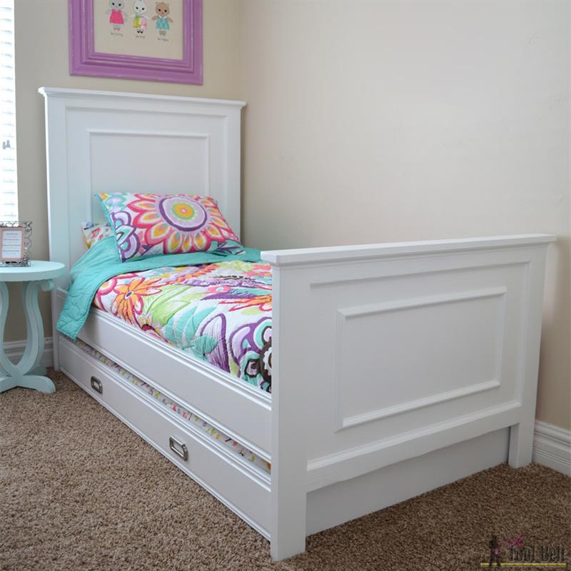 Faux Raised Panel Twin Bed Kreg Tool