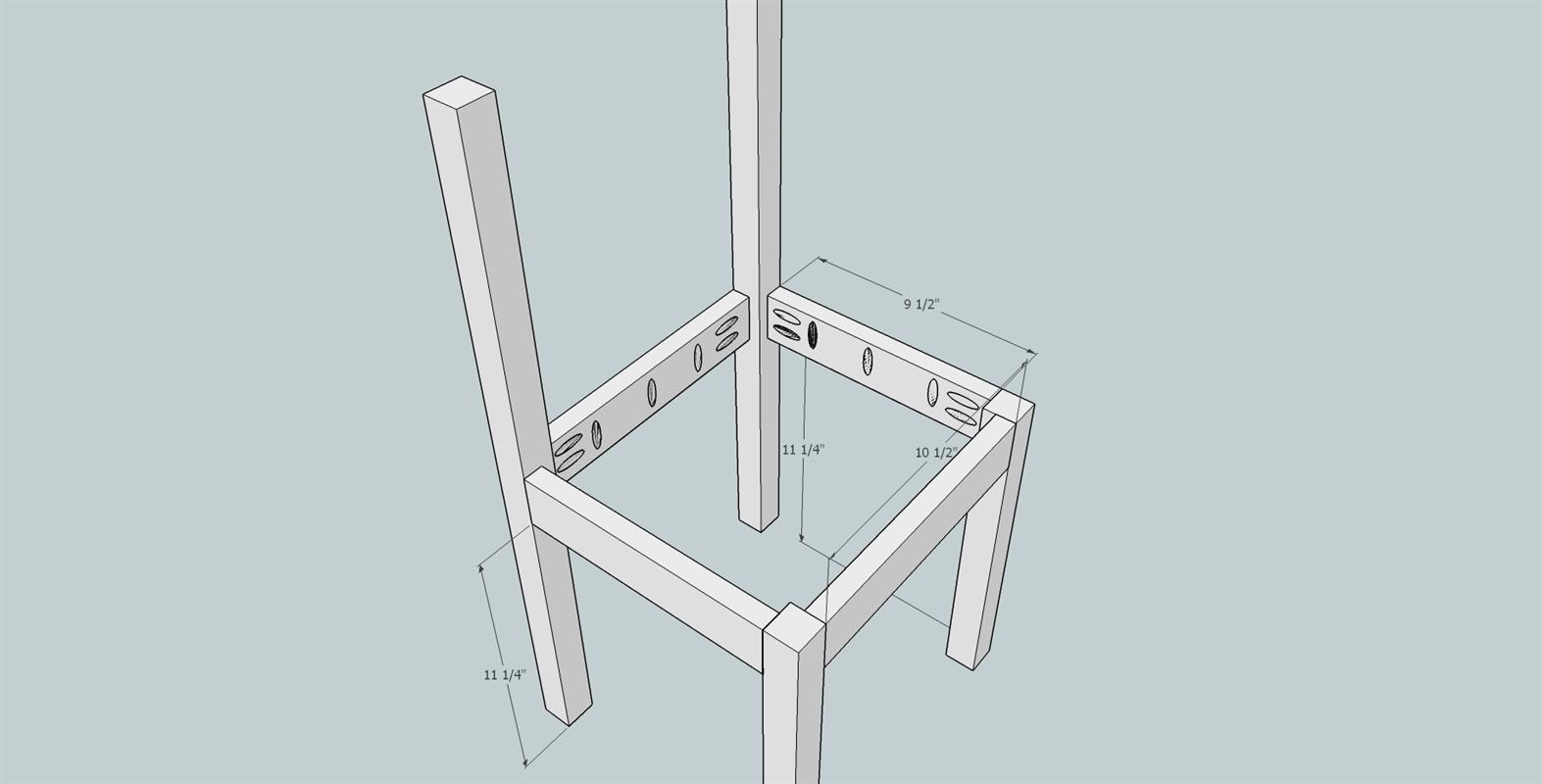 Childrens Table and Chairs Kreg Tool