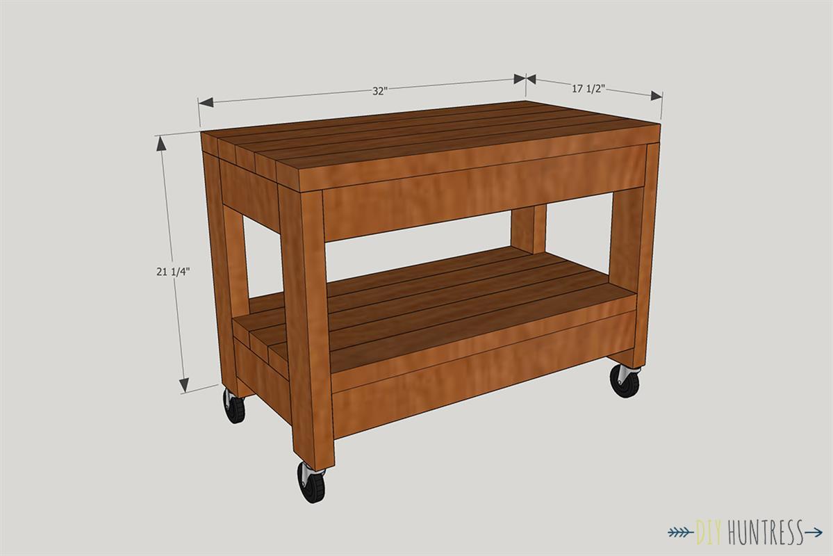 Rolling Benchtop Tool Stand Kreg Tool
