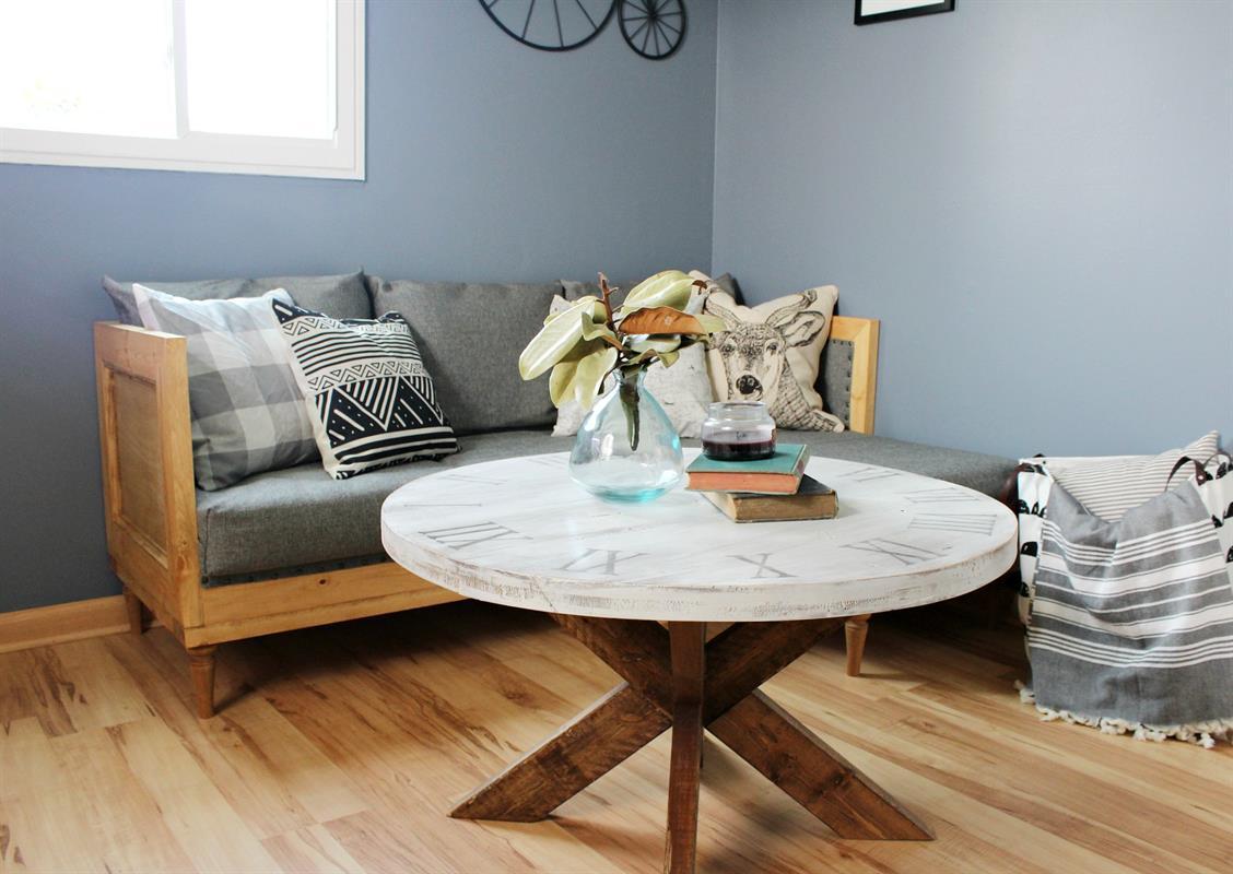 Modern DIY Upholstered Couch Kreg Tool