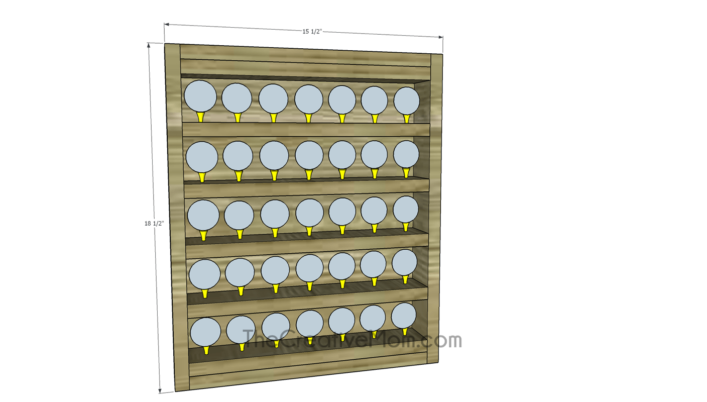 Golf Ball Display Case Kreg Tool