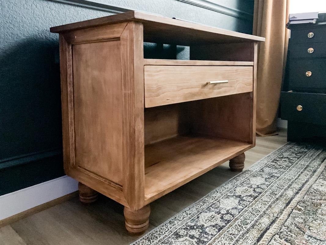 Wide Nightstand with Drawer Kreg Tool