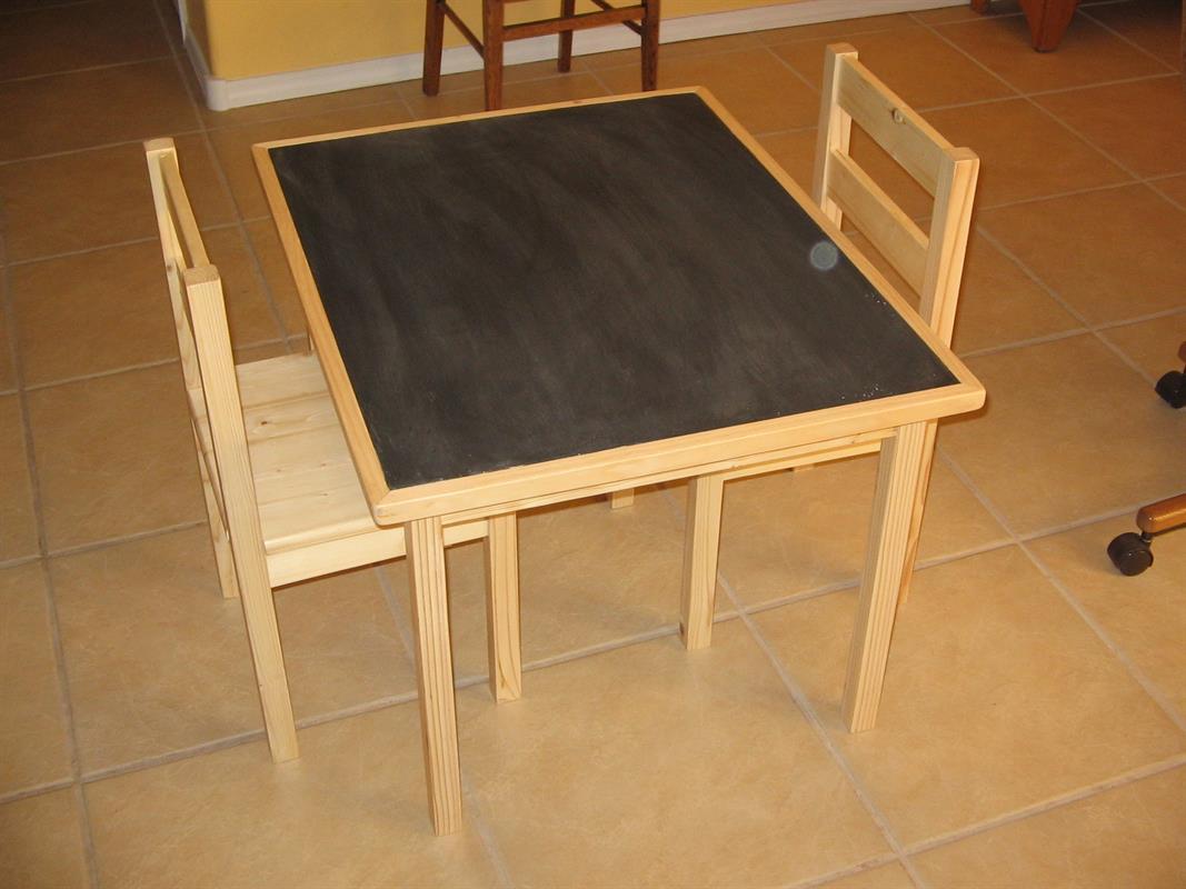Childrens Table and Chairs Kreg Tool
