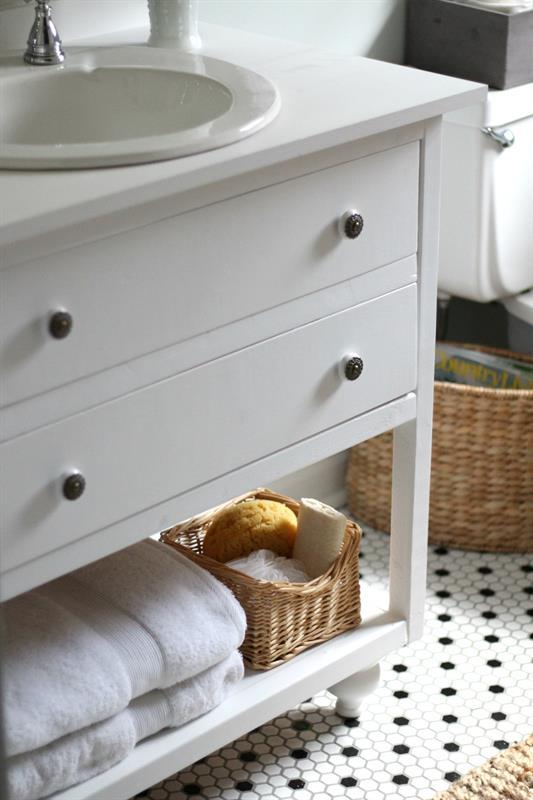Vintage Style Bathroom Vanity Kreg Tool