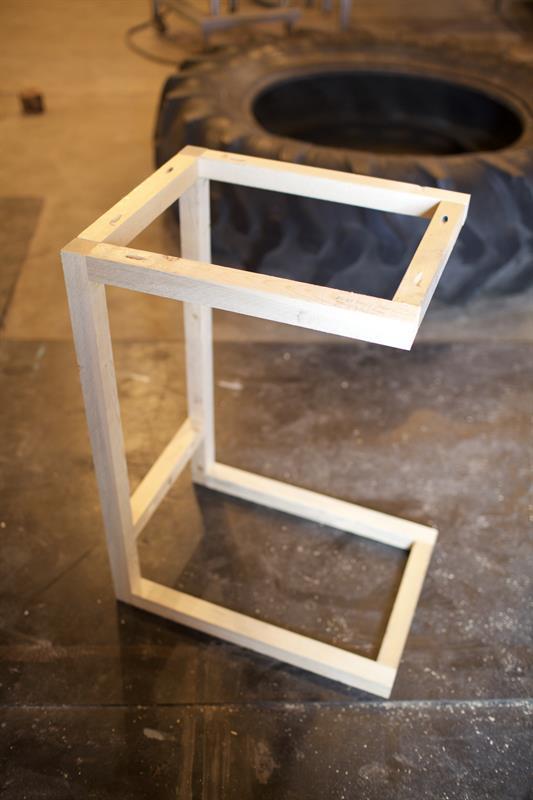 Rustic Slide In End Table Kreg Tool