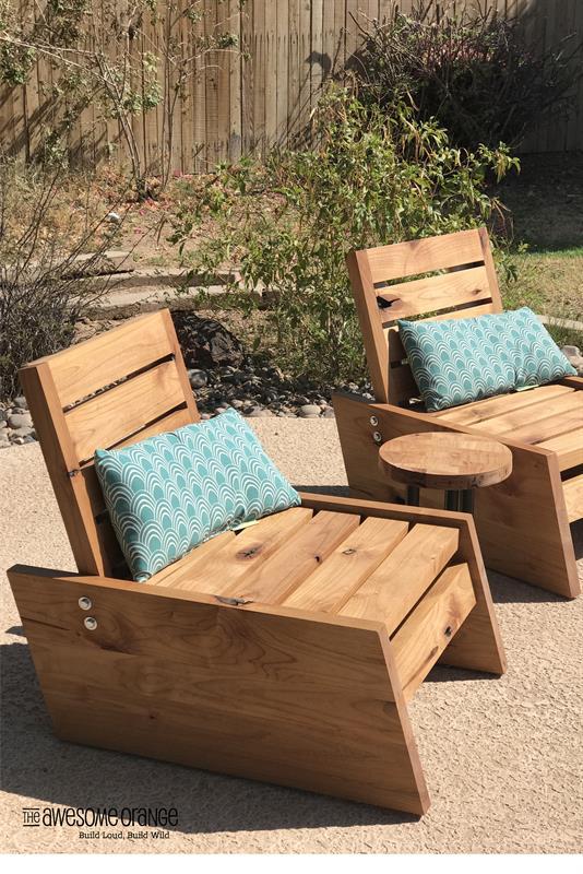 Modern Deck Chairs Kreg Tool