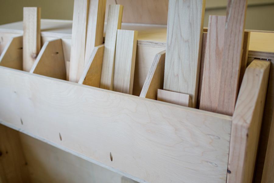 DIY Lumber Rack Build a Rolling Lumber Sheet Goods Cart