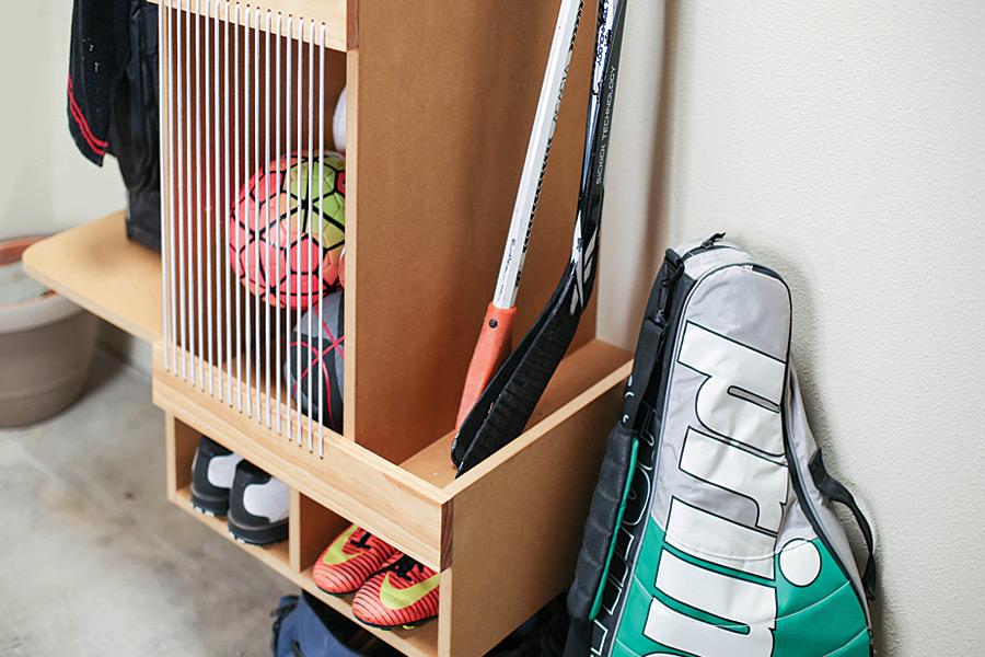 Sports Equipment Storage Kreg Tool