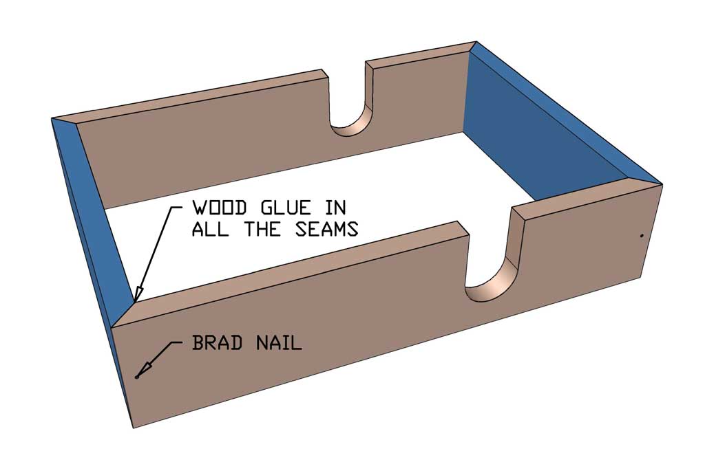 DIY Napkin Holder Kreg Tool