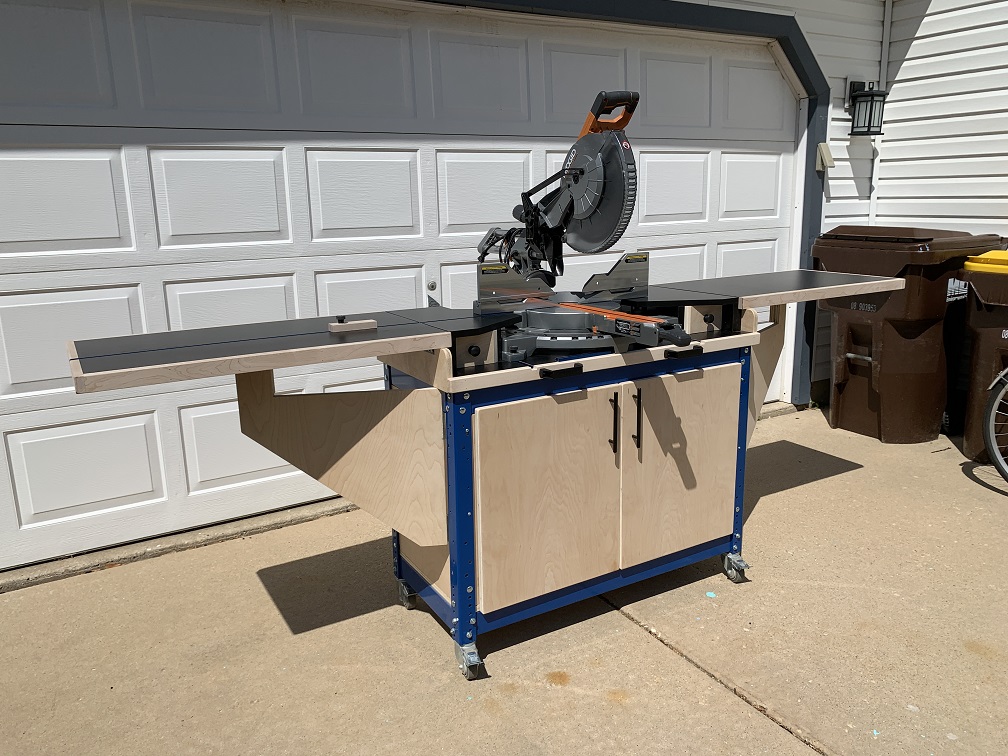 Portable Miter Saw Station Plans