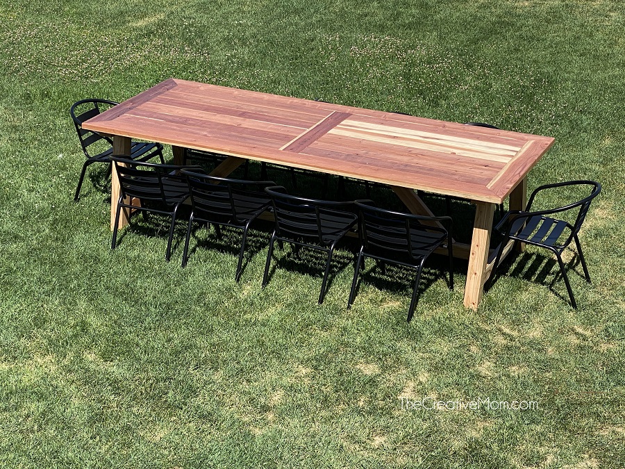 DIY Outdoor Dining Table Outdoor Dining Table Plan