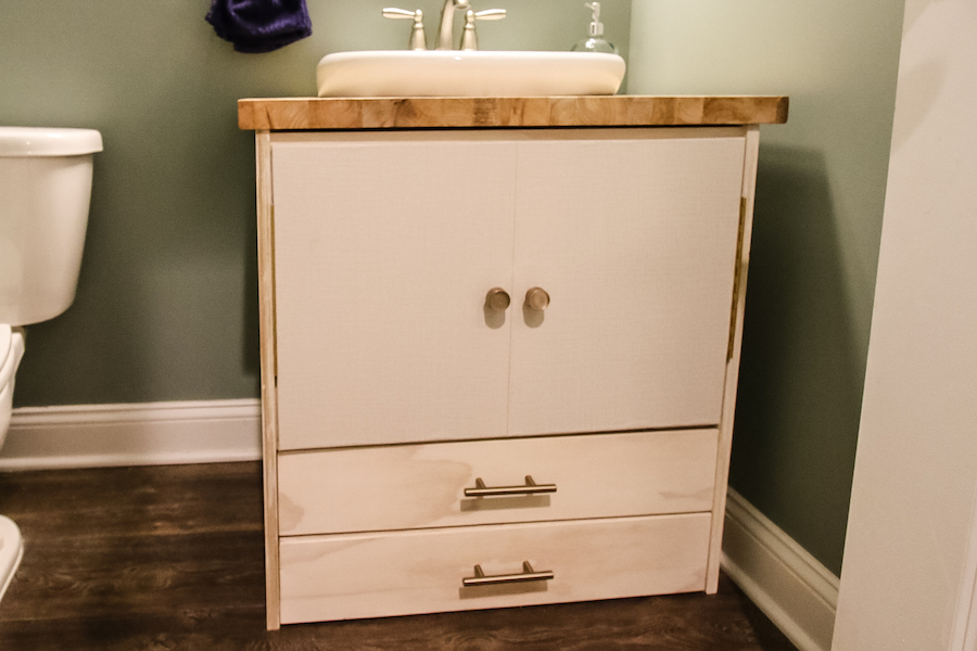 Pedestal Vanity Kreg Tool