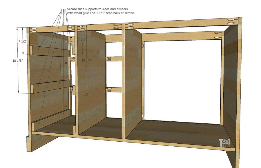 Offset Bathroom Vanity Kreg Tool