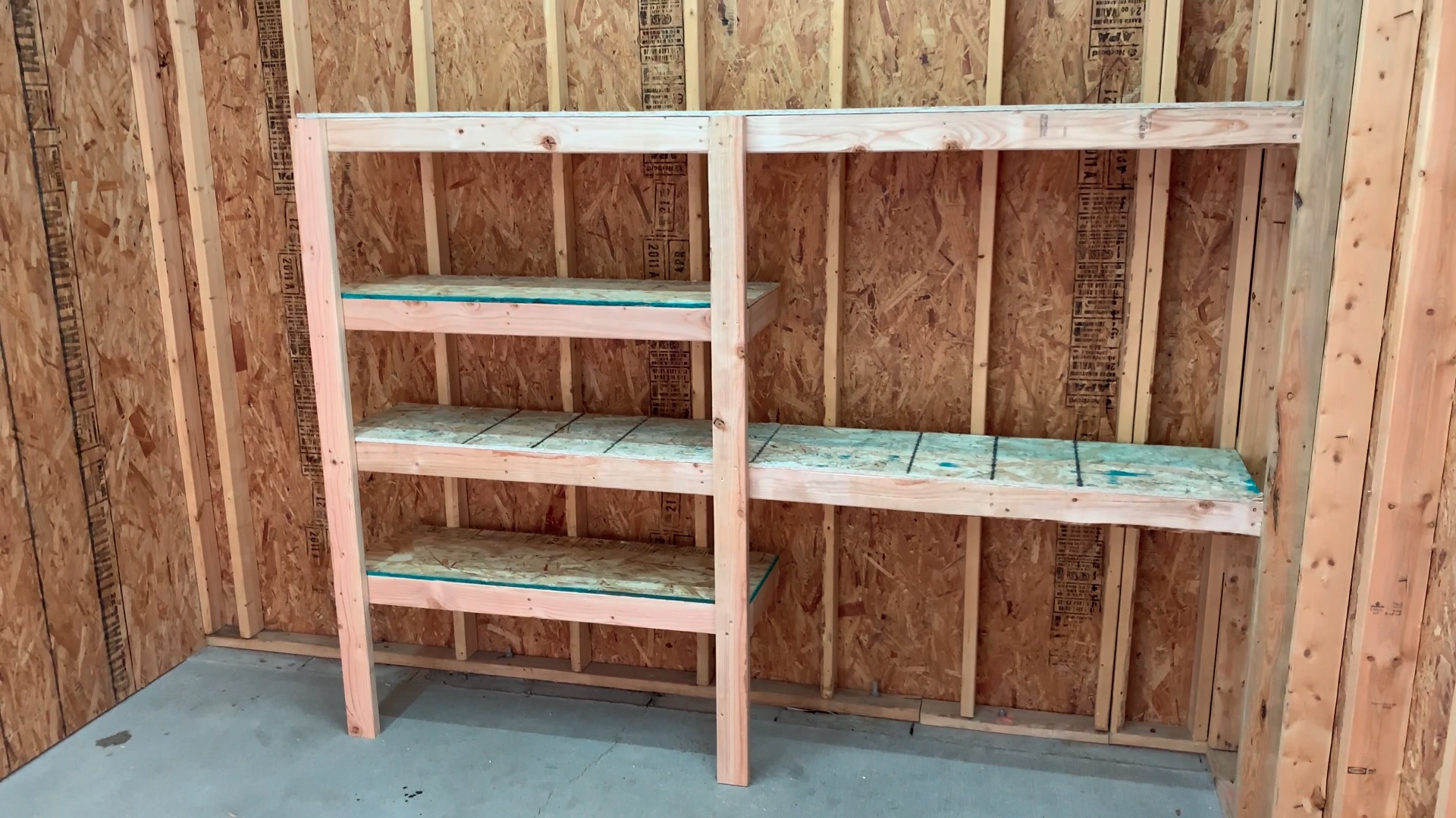 2x4 Garage Shelves Kreg Tool
