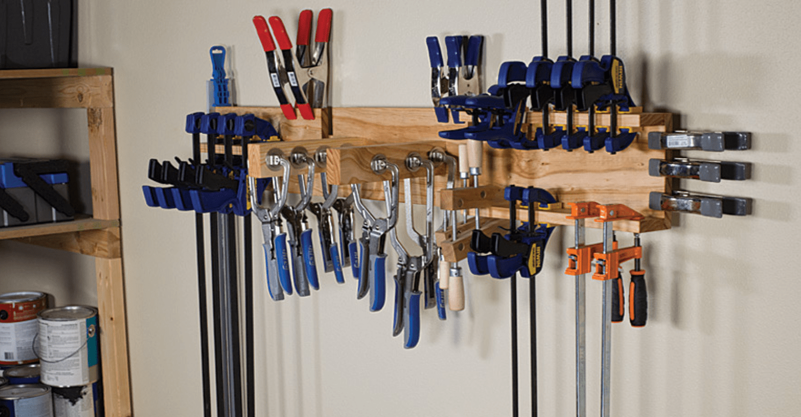DIY Clamp Racks Our TopRated Free Project Plans Kreg Tool