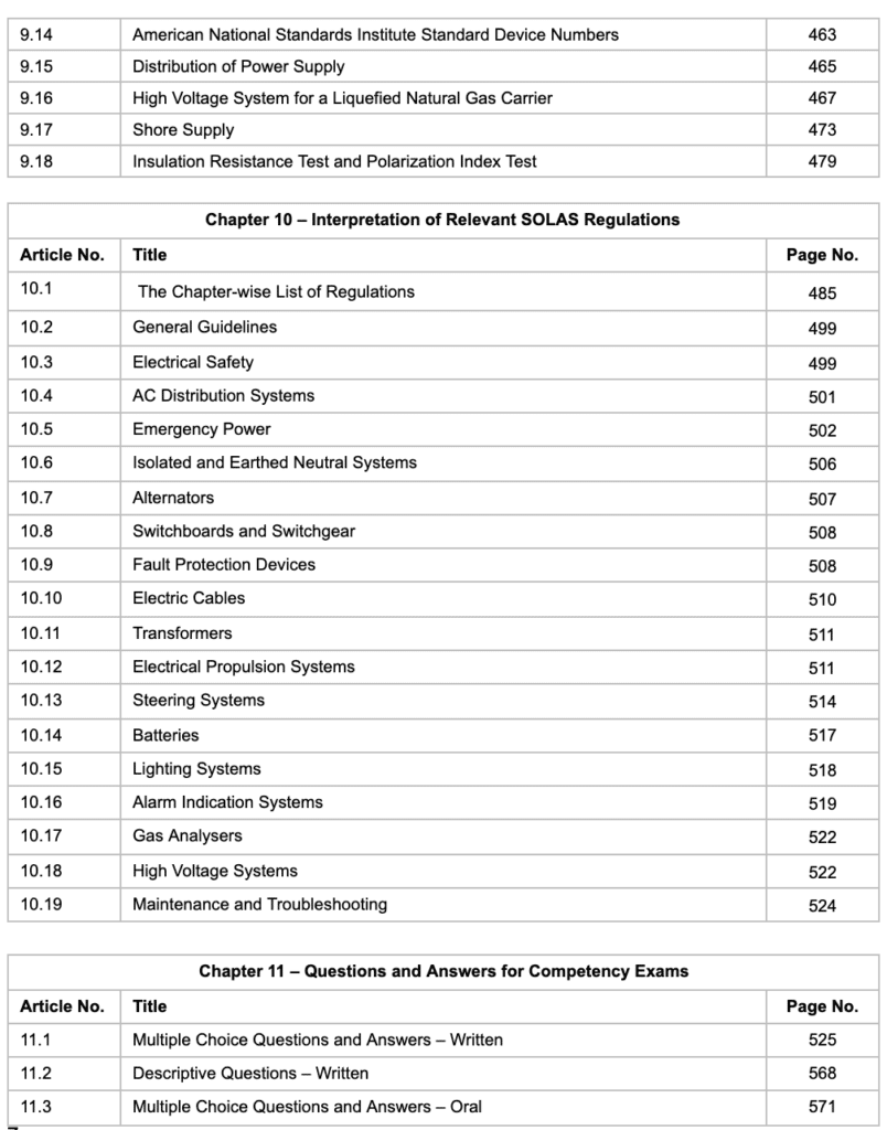 Competency In Marine Electrical Engineering 3rd Edition Learn With