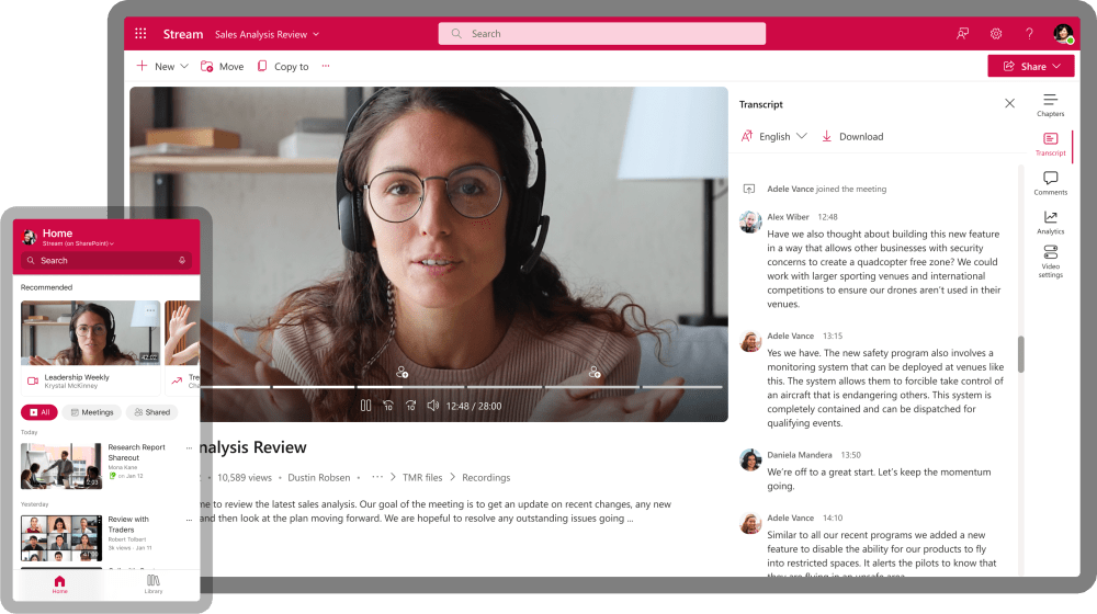 Übersicht über Stream (auf SharePoint) Microsoft Stream Microsoft Learn