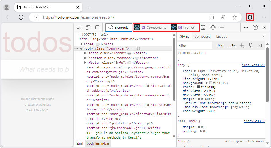 Add custom UI to DevTools using extensions Microsoft Edge Developer