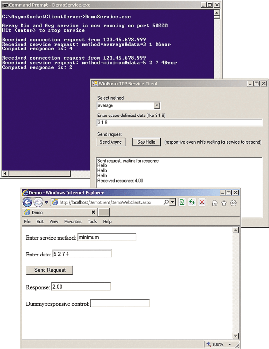 Async Programming Asynchronous TCP Sockets as an Alternative to WCF