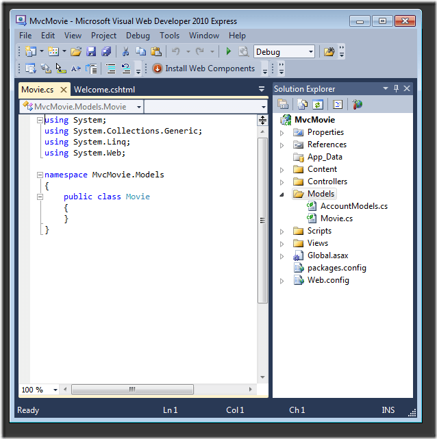 Adding a Model (C) Microsoft Learn
