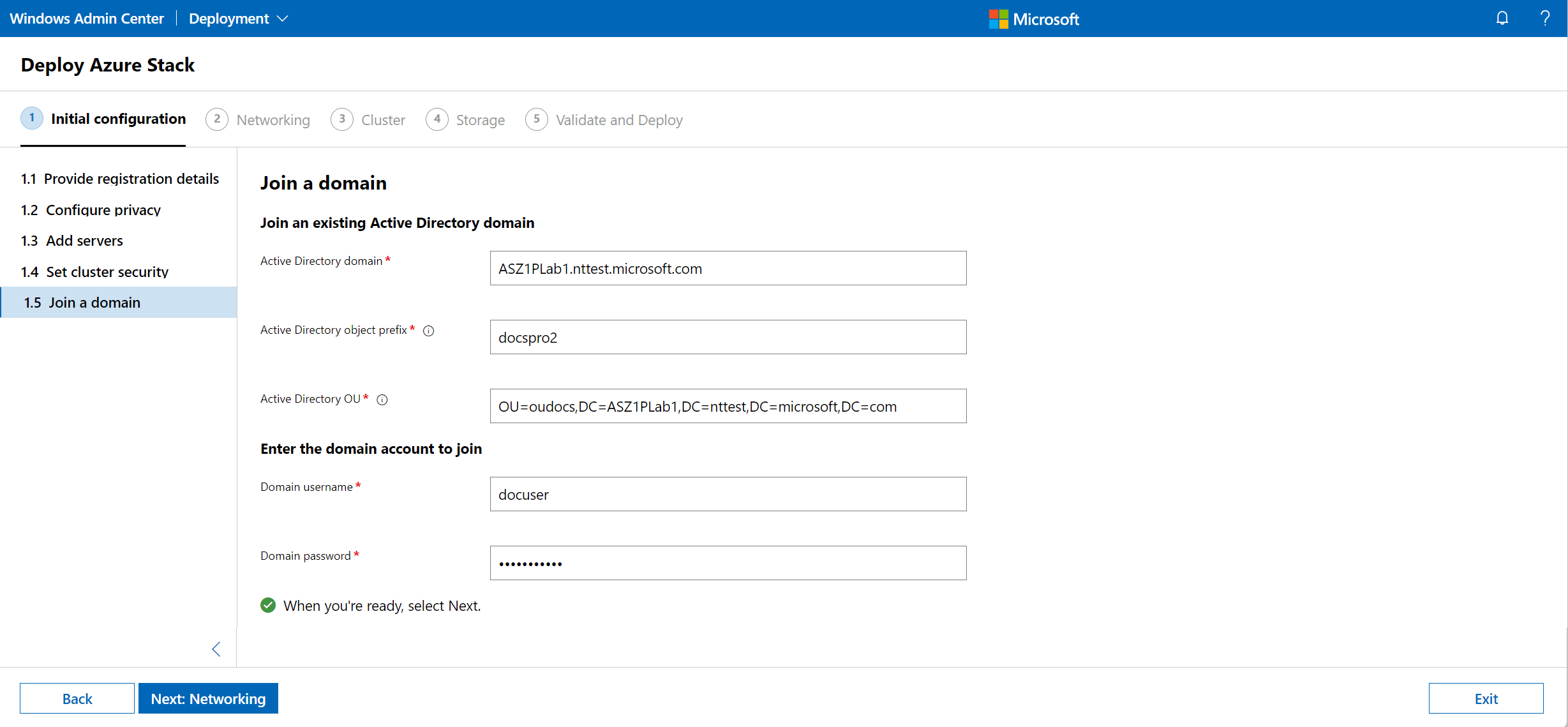Deploy Azure Stack HCI interactively via a new configuration file