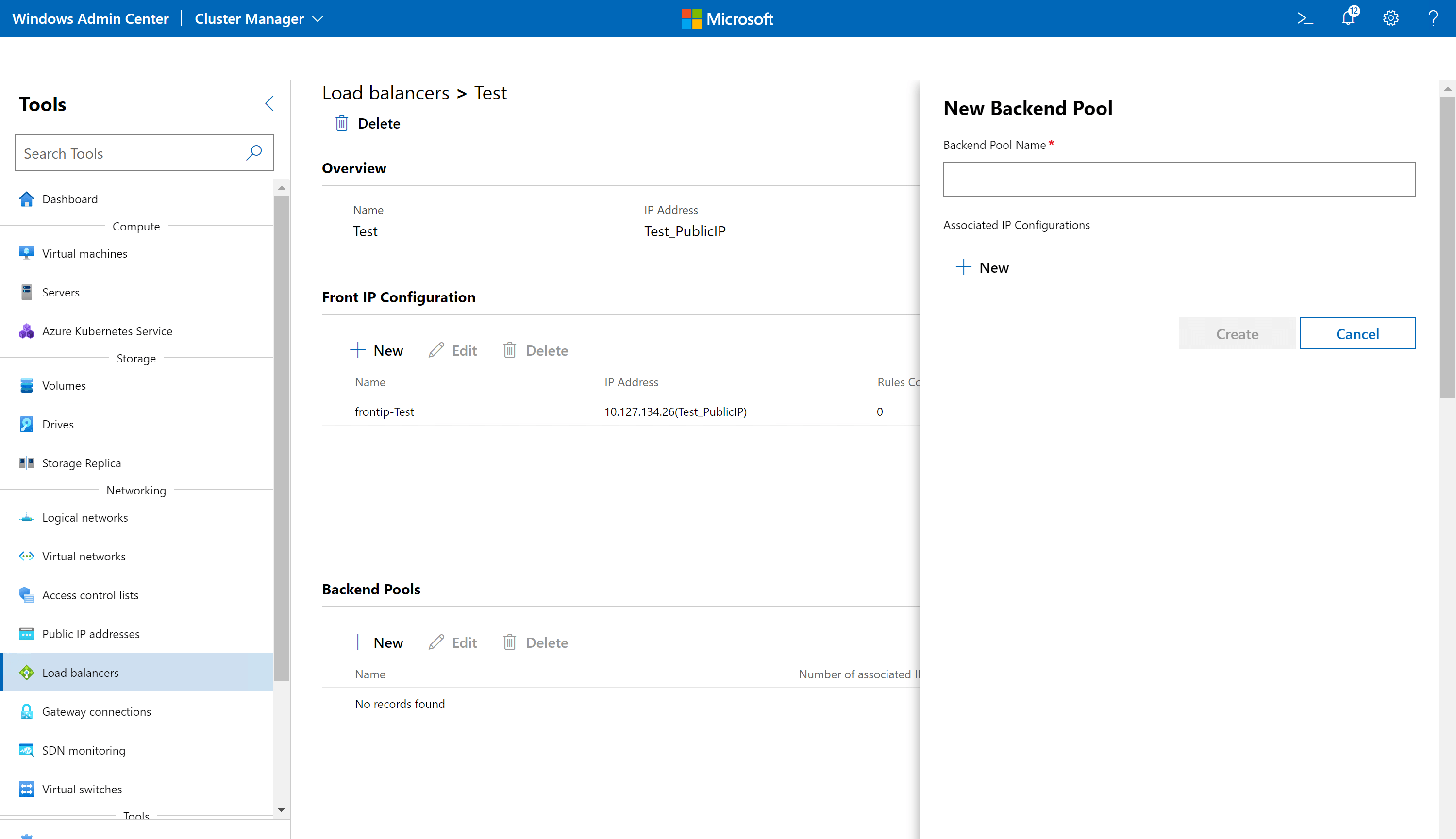 Manage Software Load Balancer for SDN Azure Stack HCI Microsoft Learn