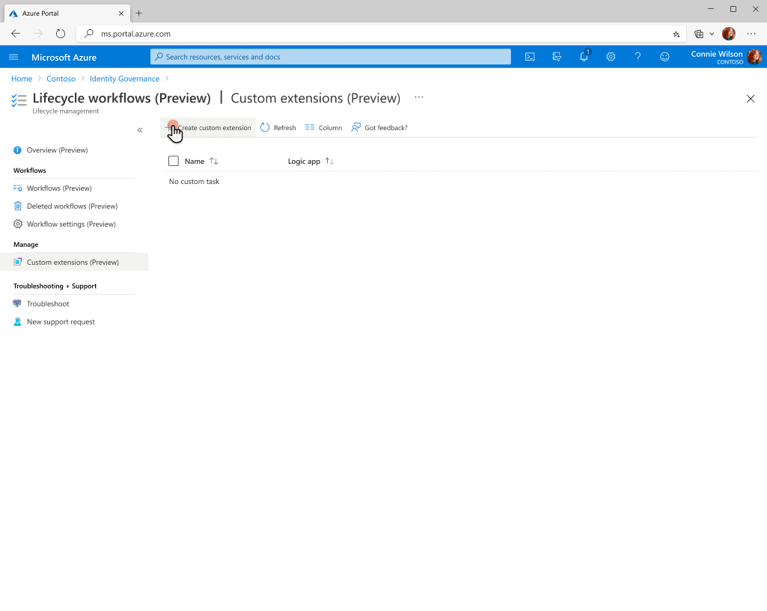 Trigger Logic Apps based on custom task extensions Microsoft Entra