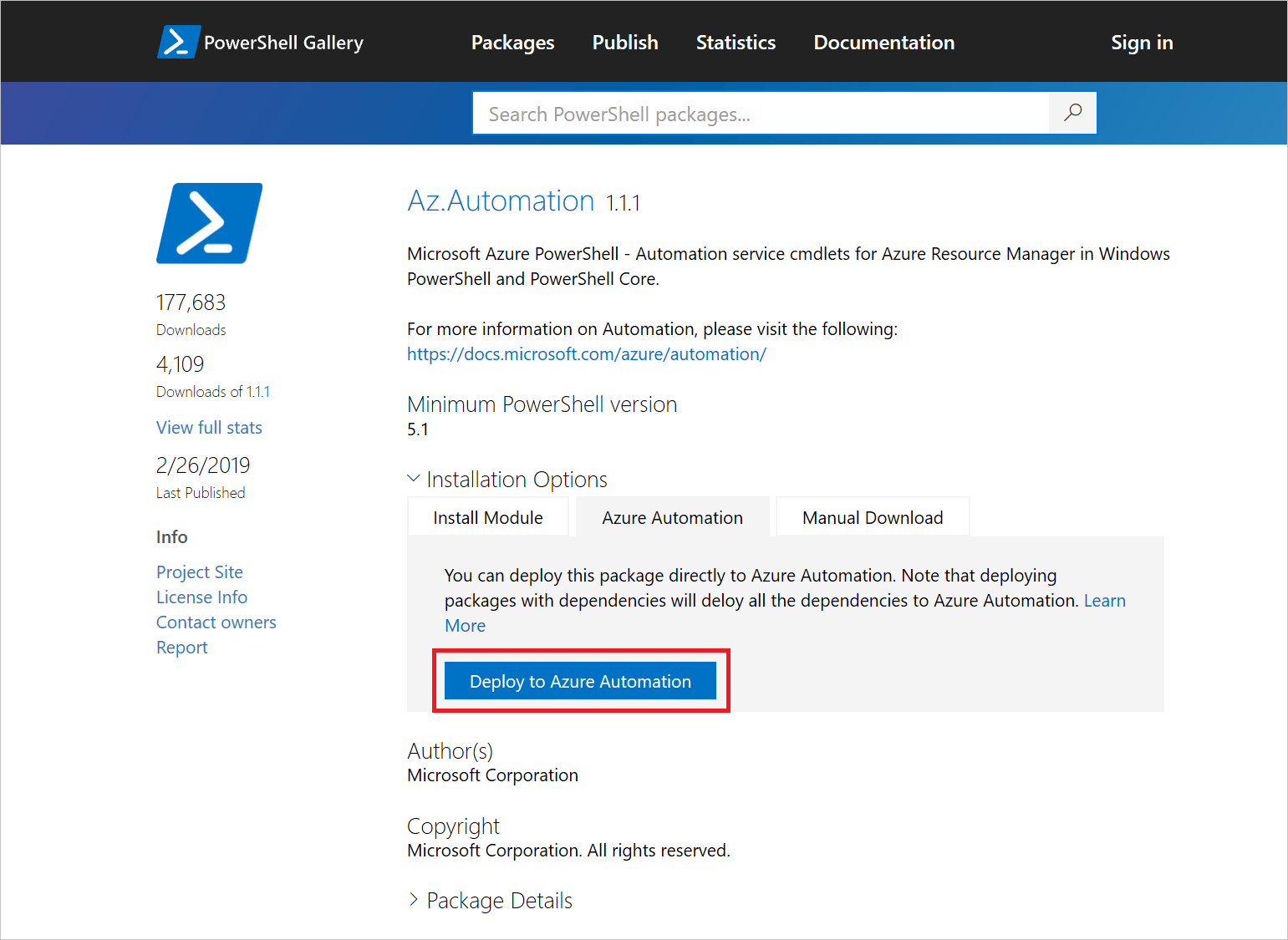 Manage modules in Azure Automation Microsoft Learn