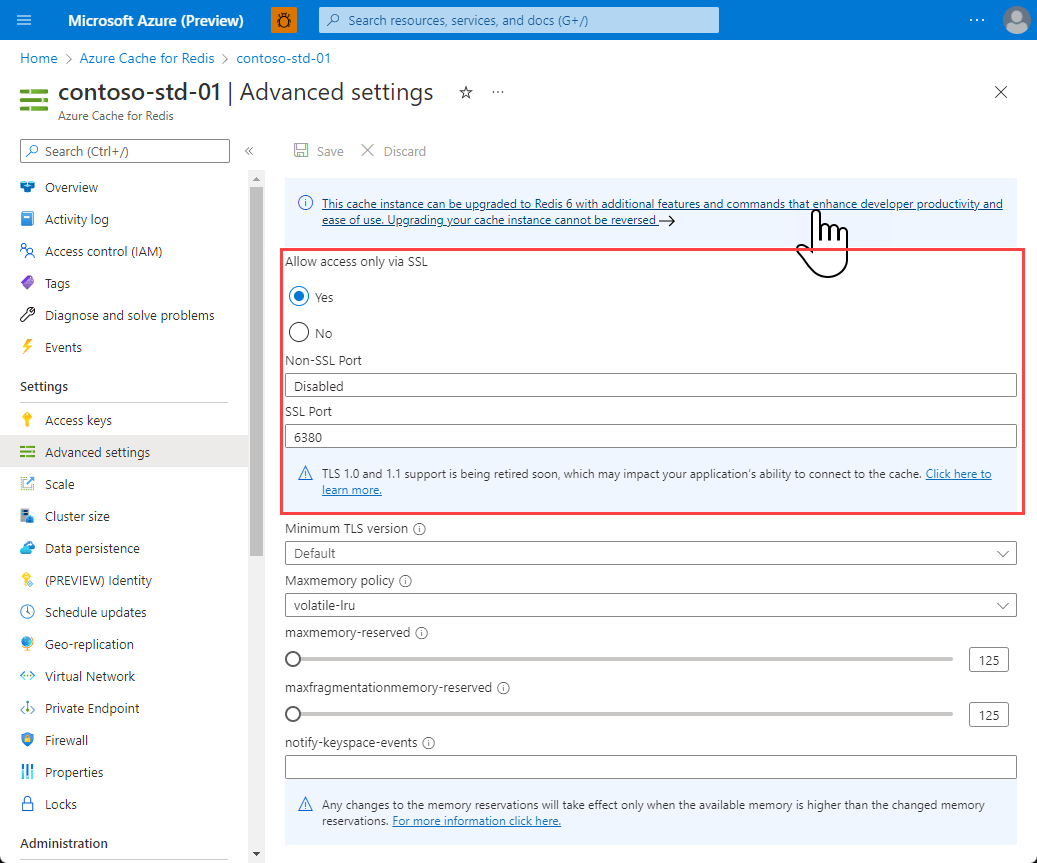 How to configure Azure Cache for Redis Azure Cache for Redis