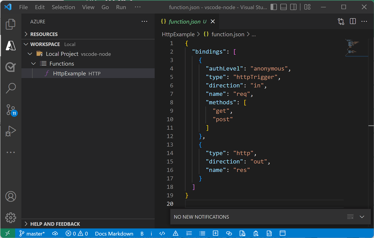 Develop Azure Functions by using Visual Studio Code Microsoft Learn