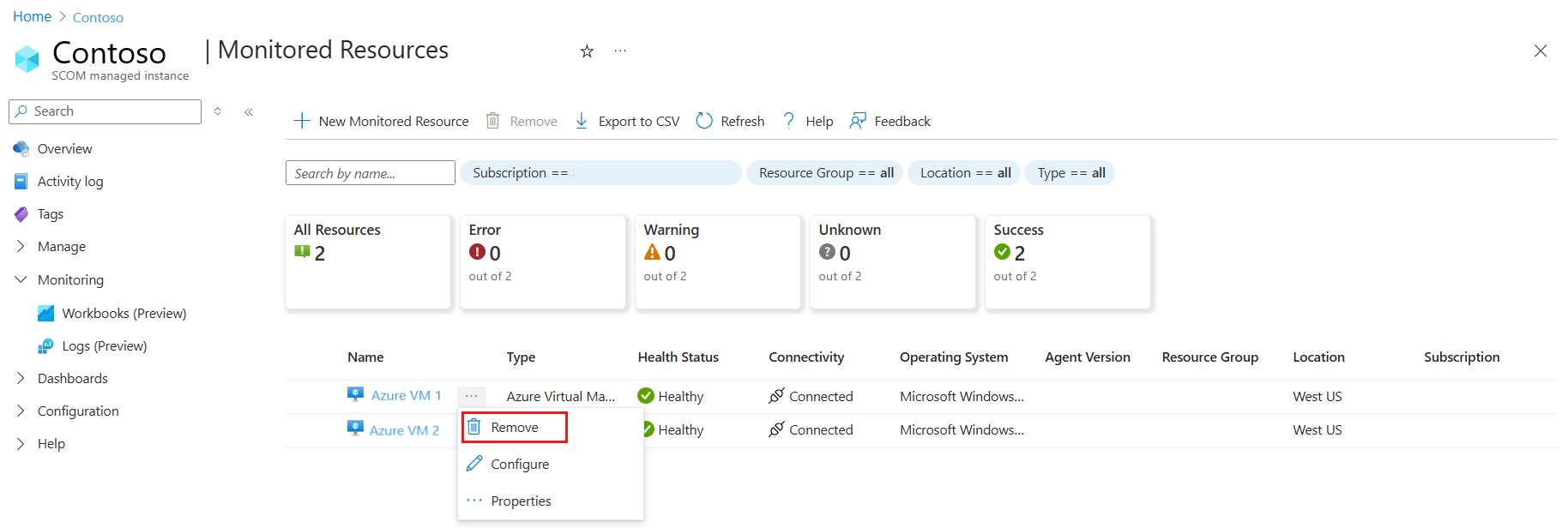 Monitor Azure and OffAzure Virtual machines with Azure Monitor