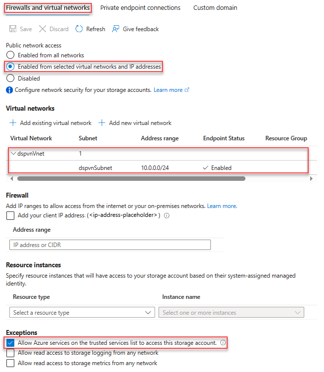 Access a private virtual network from a Bicep deployment script Azure