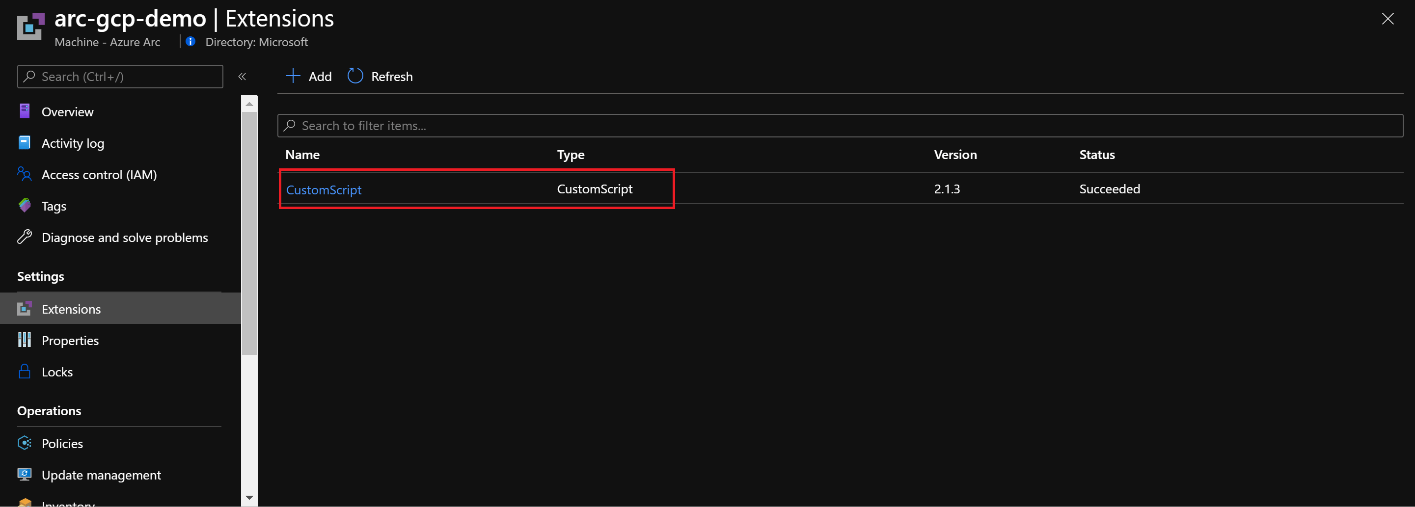 Use virtual machine extensions and an Azure Resource Manager template