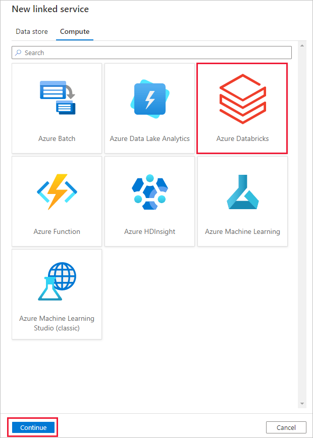 Run a Databricks Notebook with the activity Azure Data Factory