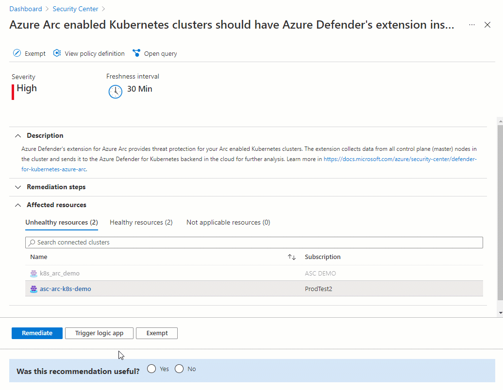 Configure Microsoft Defender for Containers components Microsoft