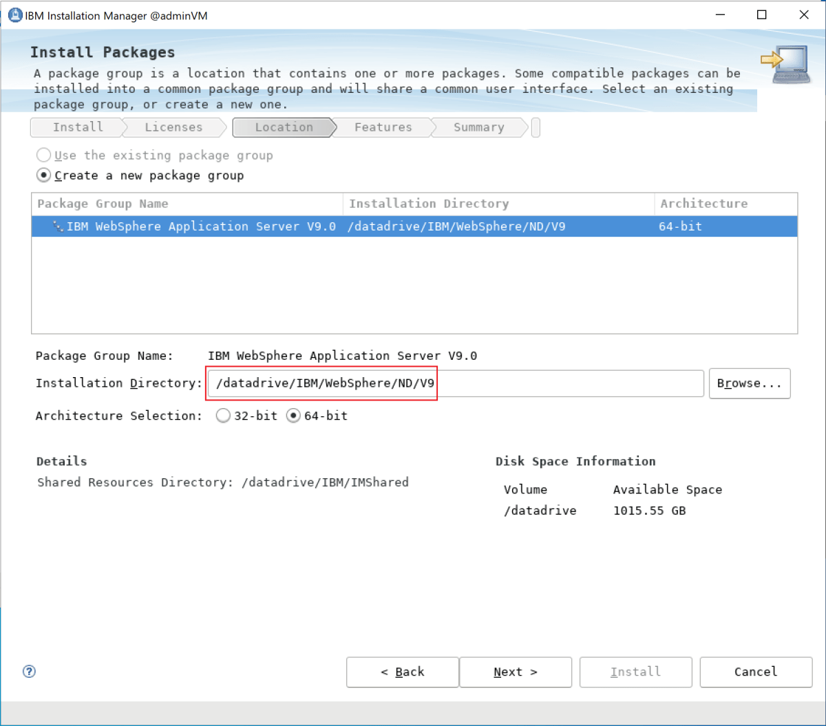 Tutorial Manually install IBM Sphere Application Server Network Deployment traditional on