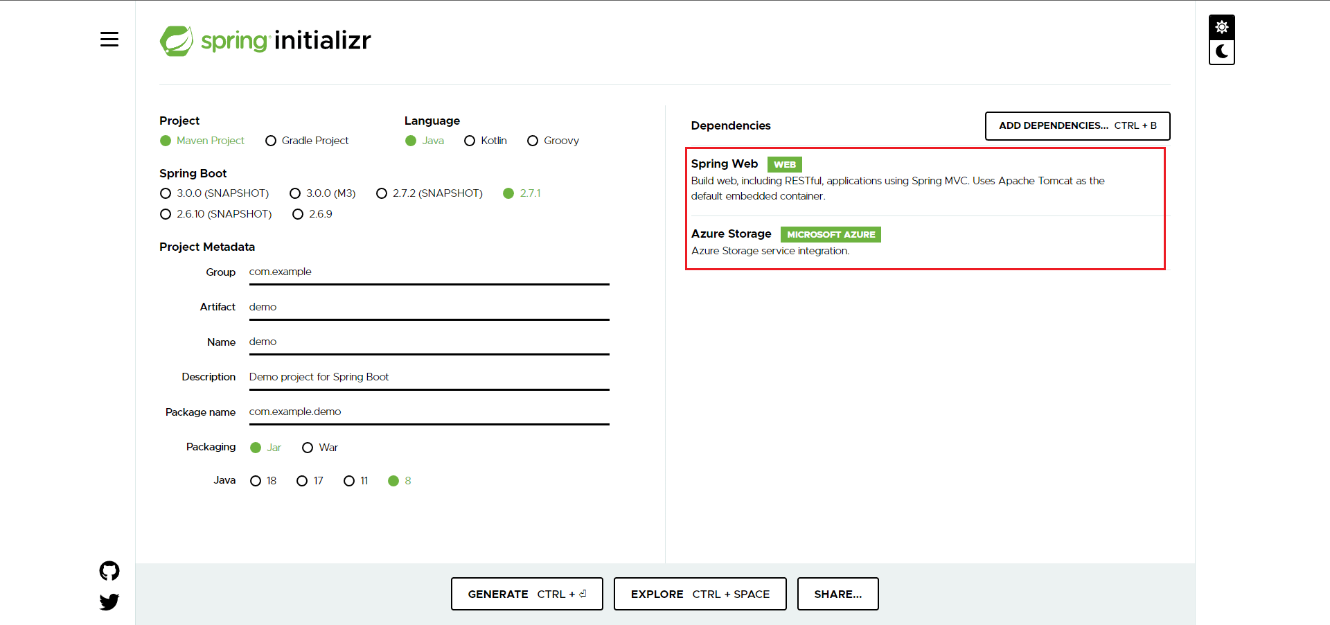 How to use the Spring Boot Starter for Azure Storage Microsoft Learn