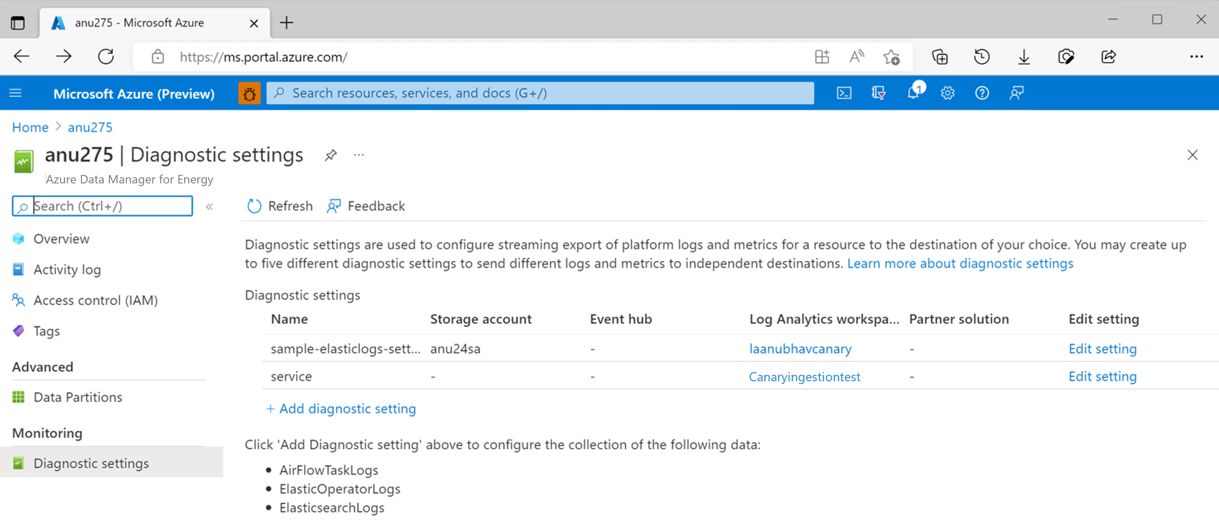 Integrate elastic logs with Azure Monitor Microsoft Azure Data
