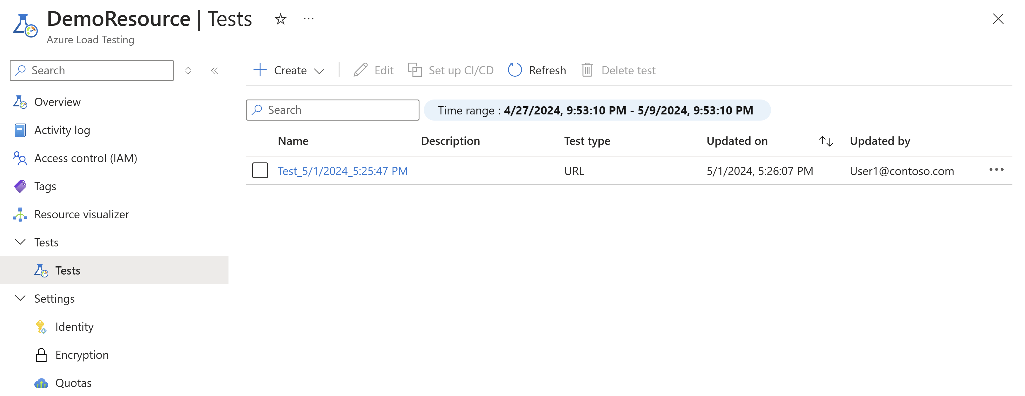Quickstart Create a load test with Locust Azure Load Testing