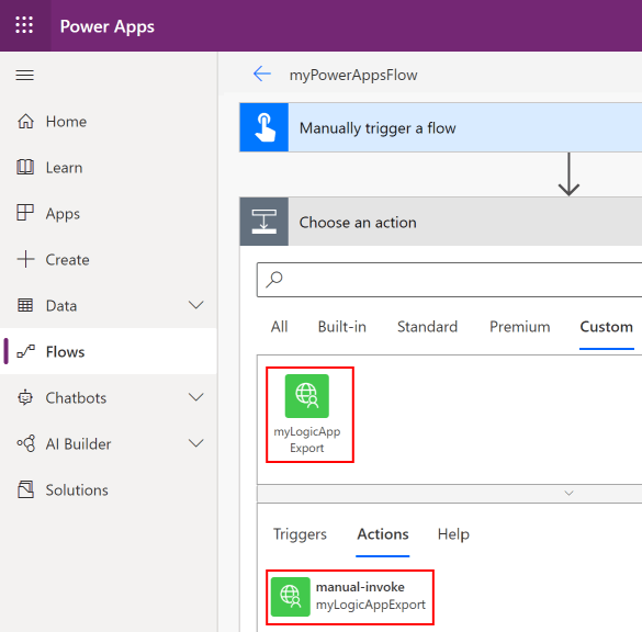 Call logic apps from Power Automate and Power Apps Azure Logic Apps Microsoft Learn