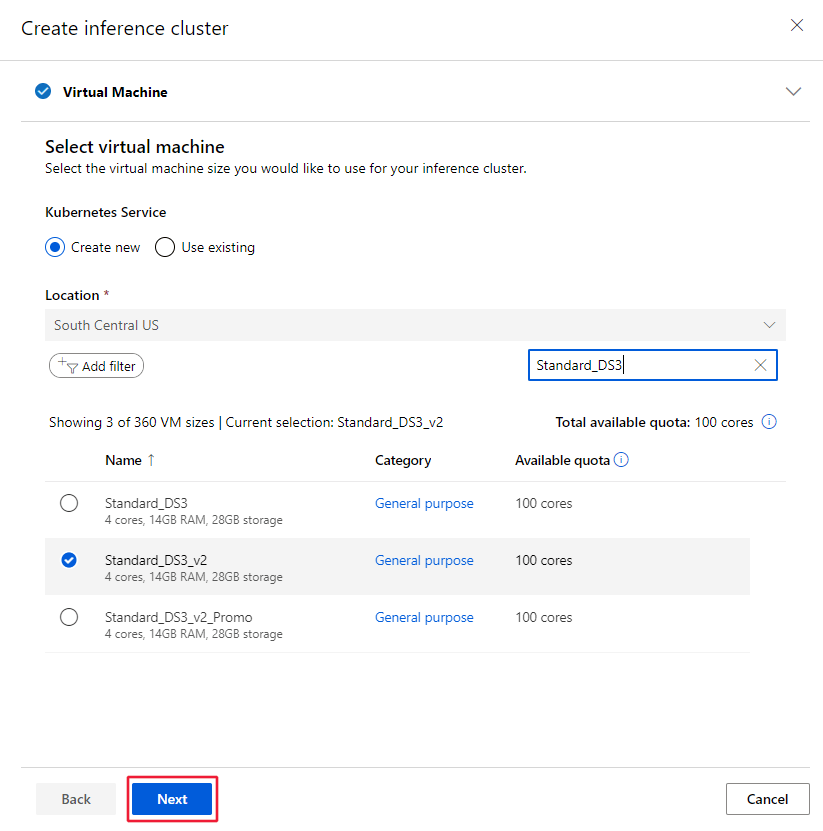 Secure v1 inferencing environments with virtual networks Azure