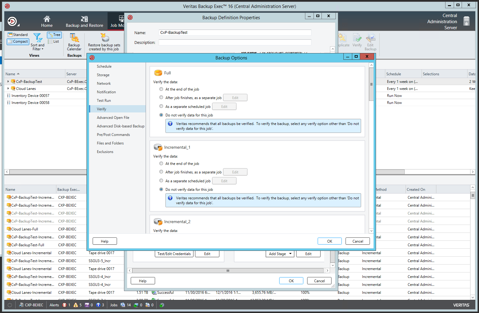 StorSimple 8000 series as backup target with Backup Exec Microsoft Learn