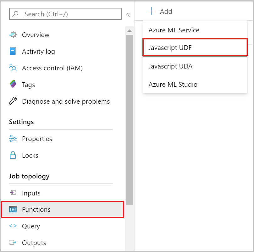 Azure Stream Analytics JavaScript userdefined functions Azure Stream