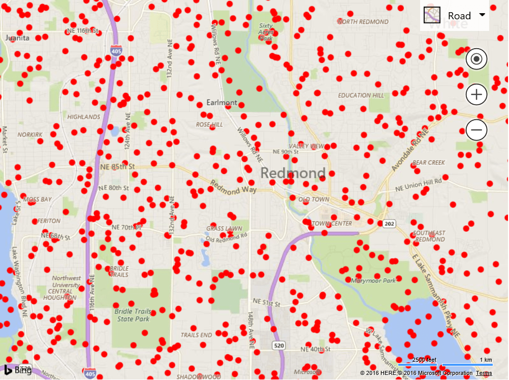 Dynamic Canvas Overlay Bing Maps Microsoft Learn