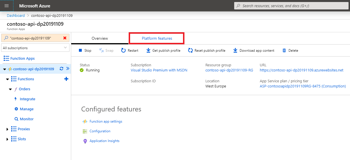Create a custom connector for Azure ADprotected Azure function apps