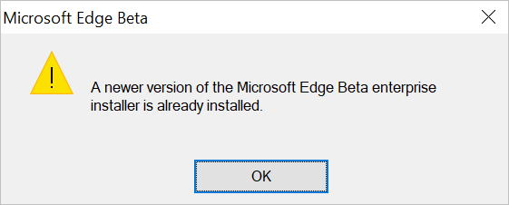 Microsoft Edge rollback for enterprises | Microsoft Learn